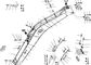 cilindro del brazo de la manguera 750m m de 20Y-62-13560 20Y-62-13570 que instala tubos a KOMATSU PC200