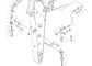 07097-21015 tubería adicional del actuador de la manguera del brazo para KOMATSU PC200