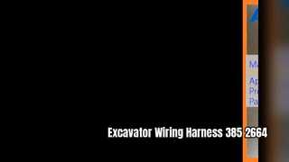 Arnés de cableado de excavadora 385-2664 C13 345D