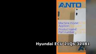 Controlador de excavadora Hyundai ECU 21Q6-32181