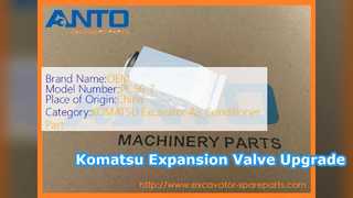 Válvula de expansión de excavadora Komatsu AN51515-A0490