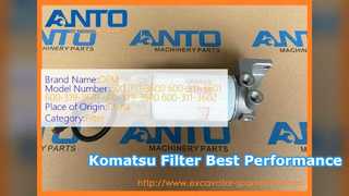 Piezas de recambio del filtro del excavador de KOMATSU PC300 PC350