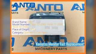 Monitor de excavadora Komatsu 7834 72 2002 Reemplazo