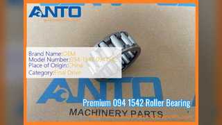 Rodamiento de rodillos 094 1542 para repuestos de excavadora Komatsu