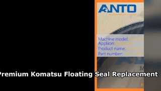 Reemplazo del sello flotante 150 27 00025 de Komatsu D60A D65A