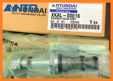 Válvula electromagnética XKAL-00016 aplicada a las piezas del excavador de Hyundai R210-9 R140-9 R140W-9 R210W-9