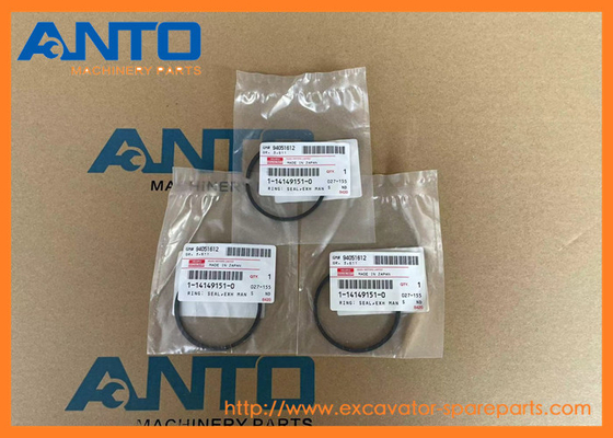 1-14149151-0 1141491510 Sello de anillo HITACHI Excavadora de escape Manifold partes para ZX330-3 6HK1