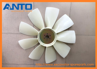 Generador de enfriamiento plástico de enfriamiento Hyundai de la aspa del ventilador de la fan de las piezas del motor del excavador 11NB-00040 HCE (9EA) para R450LC7 R500LC7