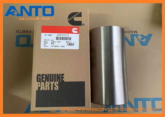 6207-21-2121 6207-21-2120 6207-21-2110 Liner para cilindros B3.3 4D95 para excavadoras KOMATSU PC118MR