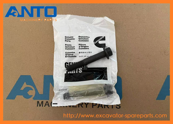 3944593 Perno del colector de escape para excavadora, piezas de repuesto, apto para 180D-7E R200W7A R210LC7A