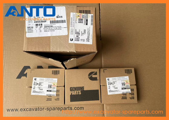 4955366 3970518 3976339 Anillo de pistón CUMMINS Partes de repuesto de excavadoras para QSB6.7 6D107