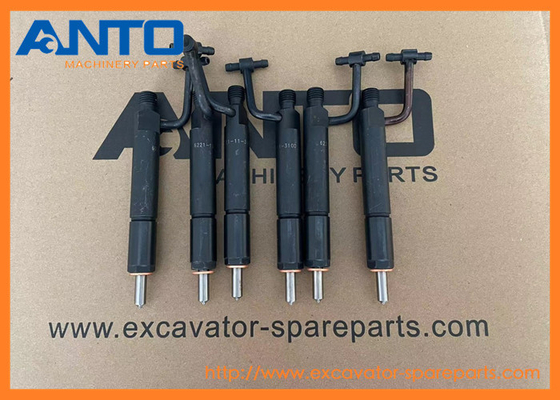 6222-13-3300 6221-11-3100 Inyector de combustible KOMATSU Partes de repuesto de excavadoras para SA6D108E-2A-S7