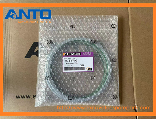 0781703 Limpiador de anillos HITACHI Partes de repuesto de excavadoras para EX1200-5