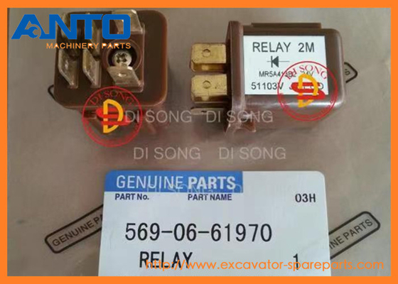 569-06-61970 5690661970 Excavadoras de relé Partes eléctricas adaptadas KOMATSU HB205 HB215 PC118MR PC130