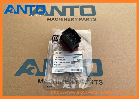 3568350 356-8350 Rocker Switch Excavator Piezas eléctricas para D6K2 D6K2