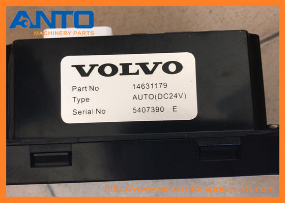 El panel del interruptor del regulador del aire acondicionado del excavador de VOE14590052 VOE14631179 para VOE EC140B EC210B EC240B EC290B
