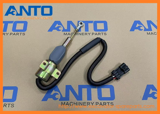 504017345 Válvula de solenoide KOBELCO Partes de repuesto de excavadoras con ruedas para WX170 WX200