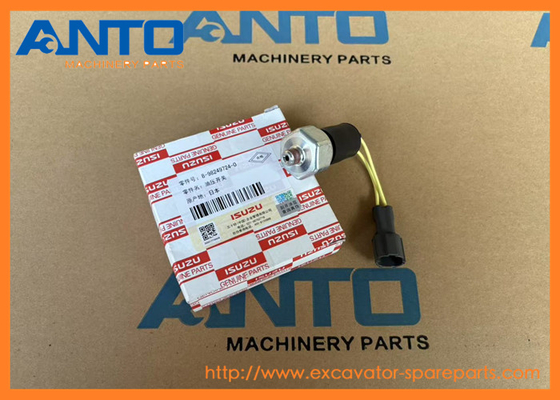 8-98249724-0 8-98249724-1 Sensor de presión de aceite Excavadora Isuzu piezas de repuesto adecuadas para 6BG1 6HK1