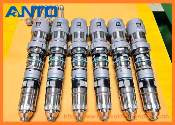 6560-11-1114 6560-11-1113 6560-11-1112 Inyector de combustible KOMATSU Partes de repuesto de excavadoras para SA6D170E-3A-7