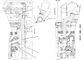 190-5791 excavador Engine Parts  332C del codo de 1905791 mangueras