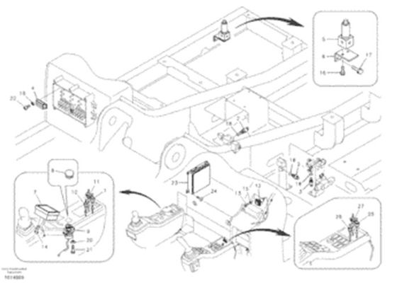 Regulador With Program VOE EC210B de VOE14518349 14518349 VECU